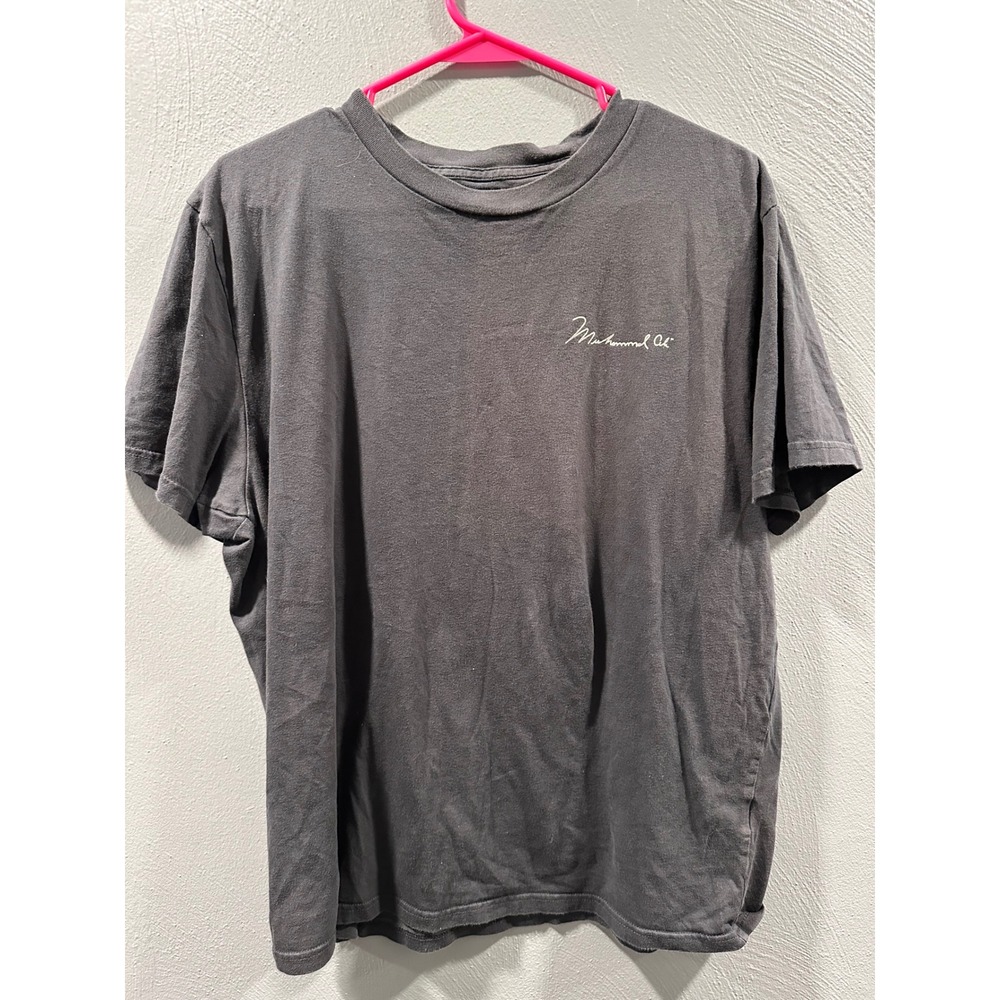 Hollister Muhammad Ali Graphic T-Shirt Mens Large Gray Relaxed Fit Boxing Tee